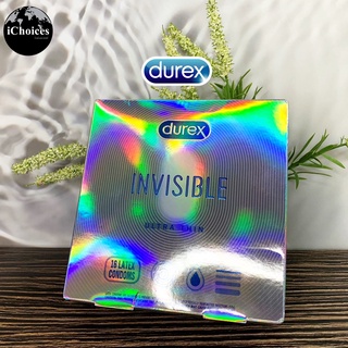 [Durex] Invisible Ultra Thin 52 mm 16 Latex Condoms ดูเร็กซ์ ถุงยางอนามัย รุ่นบางเฉียบ 52 มม.