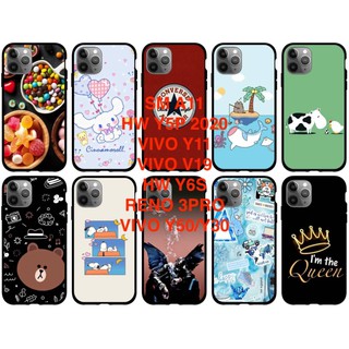 NEW เคสการ์ตูนมาใหม่ ลายน่ารัก vivo v19 vivo y50 vivo y30 huawei y5p oppo reno3pro สินค้าพร้อมส่ง