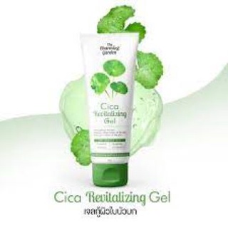 Cica Revitalizing Gel เจลกู้ผิวใบบัวบก 50 g. สบู่ใบบัวบก The charming garden