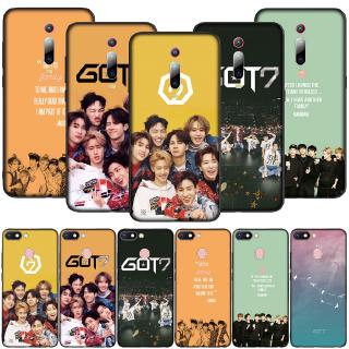 เคสโทรศัพท์ แบบนิ่ม ลาย got 7 jb mark jackson สีดํา สำหรับ xiaomi redmi note 8 t 8a k 30 k 20 pro