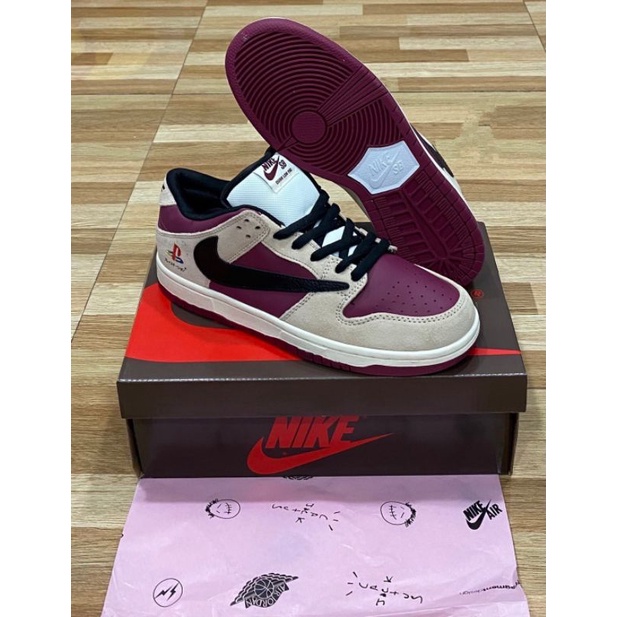 รองเท้า Nike SB Dunk Low Travis Scott x Playstation ส่งฟรี #2