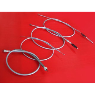 HONDA S90 CS90 CL90 CLUTCH SPEEDOMETER THROTTLE FRONT BRAKE CABLE 4 SET // สายเคเบิ้ล สนายเร่ง สายไมล์ สายเบรก สายคลัทช์