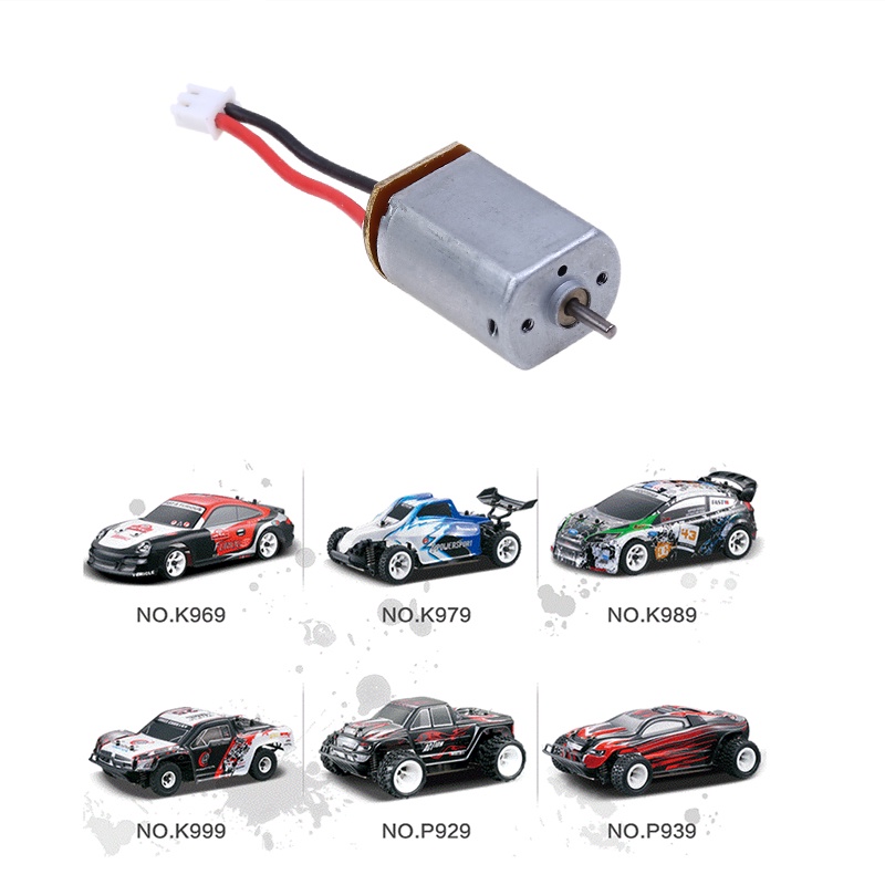 มอเตอร์เครื่องยนต์ K989-06 สําหรับรถบังคับ Wltoys K969 K979 K989 K999 P929 P939 1/28