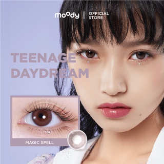 คอนแทคเลนส์สีประจําวัน Moody Magic Spell (0.00 และ -1 ถึง -8) - Teenage Daydream (กล่อง/10 คู่)