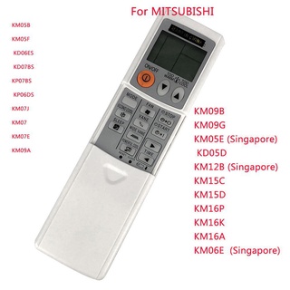 รีโมตคอนโทรลเครื่องปรับอากาศ สําหรับ Mitsubishi KM05E KM06E KM09G KD05D SG10 MPj9 MSY-GE10VA