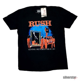 เสื้อวงลิขสิทธิ์แท้ Rush - Permanent Waves 1980 Tour | ร้าน Silverstarplus