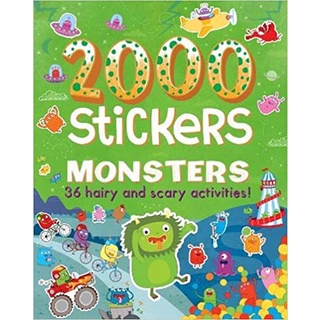 2000 Stickers Monsters: 36 Hairy and Scary Activities!
