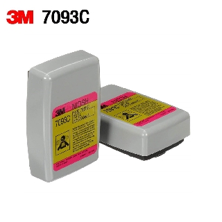 3M 7093C ตลับกรอง (2ชิ้น) P100 Hydrogen Fluoride Cartridge Fit with 3M 6000/6500/6800/7000