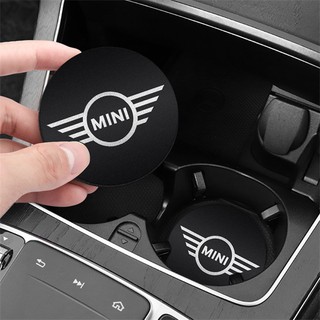 2 ชิ้น ที่รองแก้วรถ ที่รองยางนุ่ม แผ่นกันลื่น2X Rubber Car Anti Slip Mat Water Cup Bottle Holder Pads For Mini Cooper r56 r50 r53 f56 f55 f54 r55 Styling