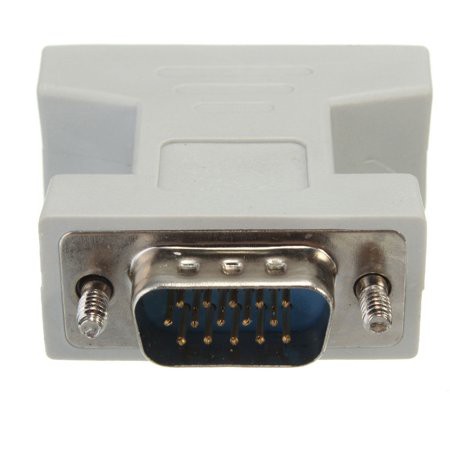 หัวแปลง DVI TO VGA /VGA male to DVI(24+5) female adapter