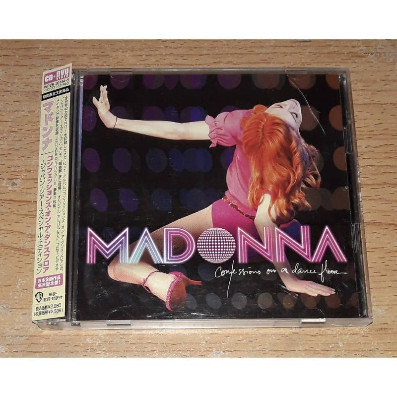 Madonna ซีดี  ดีวีดี CD DVD Album Confession On The Dance Floor Limited Edition