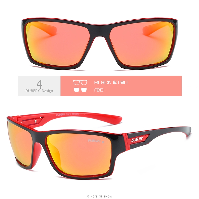 DUBERY Arnette แว่นตากันแดดโพลาไรซ์ ที่บังแดดสำหรับคนขับ แว่นกันแดดผู้ชาย - รูปที่ 5