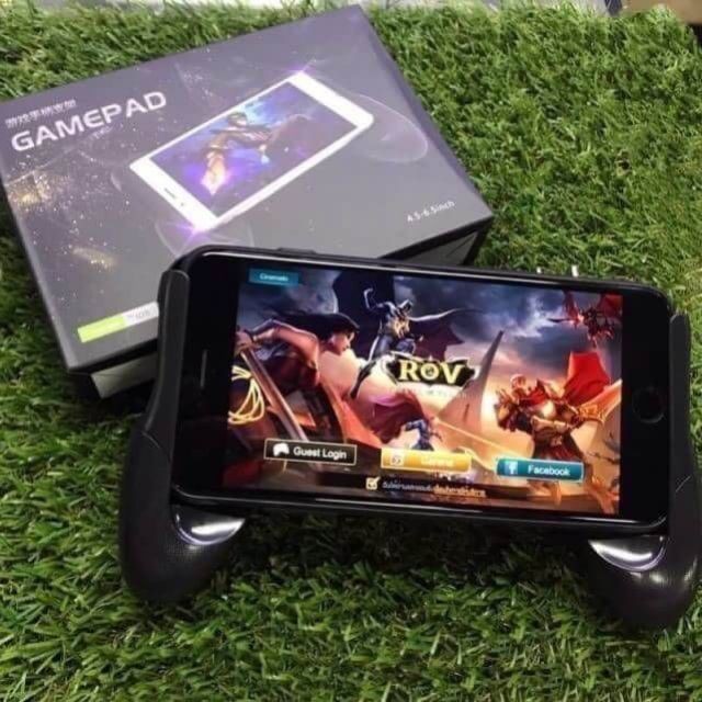 Joypad จอยจับมือถือ จอยเกมส์มือถือ Mini จอย joy JoyGame ดำ