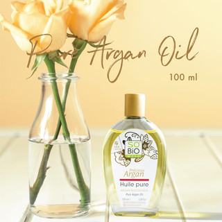 SO’BIO ETIC  PRECIOUS ARGAN ORGANIC PURE ARGAN OIL  น้ำมันอาร์แกน organic บำรุงดูแลและฟื้นฟูผิวอย่างแท้จริง