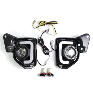 ไฟตัดหมอก Led 12V Abs Drl Daytime Running Light สําหรับรถยนต์ Toyota Hiace 2014 2015 2016 2017 2018 2 ชิ้น
