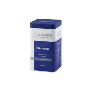 Exp 05/23 PROBAC 7 แลคติกแอซิด แบคทีเรียผสม 30ซอง/กล่อง interpharma probac7 โปรแบค probiotic โปรไบโอติก