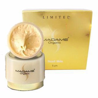 (แท้) Madame Organic Pearl Skin Cream 10g