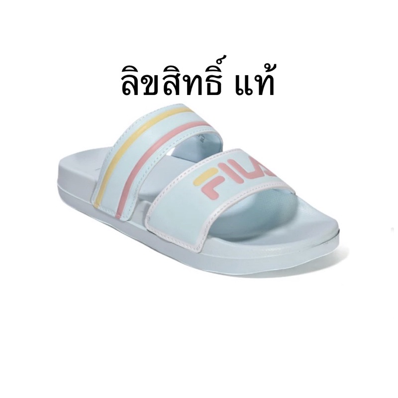 รองเท้าแตะ FILA Loft สีพาสเทล Size 36,37,38,39,40,41 พร้อมส่ง