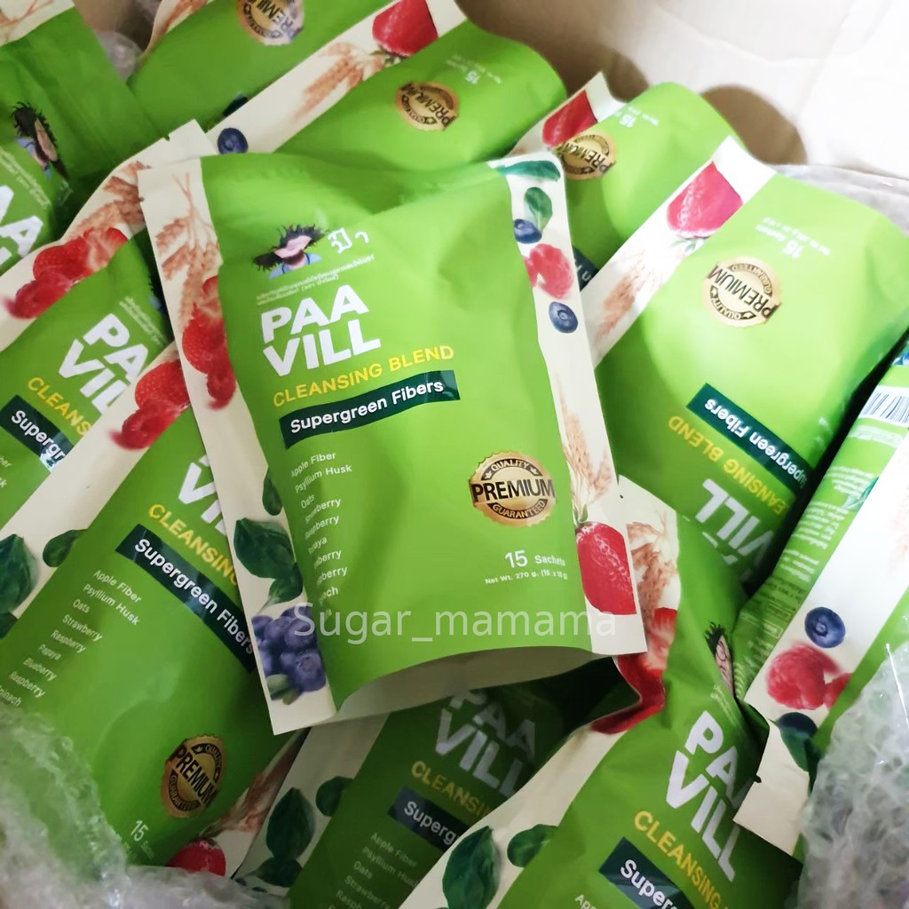 Paa vill ไฟเบอร์ ป๋าวิว Detox ล้างสารพิษ แท้ 100% หมอนอกกะลา santi manadee สันติมานะดี ป๋าวิลล์ - ภาพย่อย 4