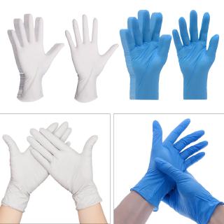 SUNBRITE ถุงมือพลาสติก สีพื้น แบบใช้แล้วทิ้ง เอนกประสงค์ สำหรับทำอาหาร 10 ชิ้น