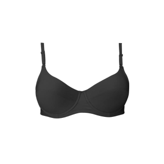 Jintana เสื้อชั้นใน (เสริมโครง) รุ่น Basic Bra รหัส JB2849 สีดำ