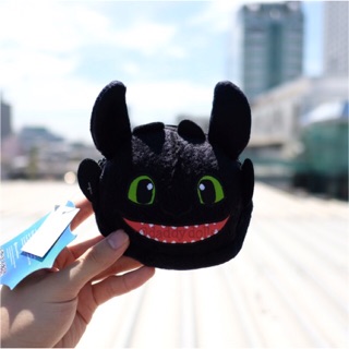 กระเป๋าใส่เหรียญ Toothless มังกร เขี้ยวกุด 4.5นิ้ว