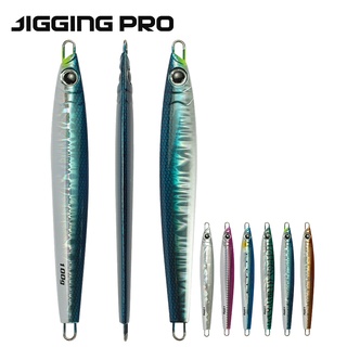 Jiggingpro Stay Jig 100 กรัม 130 กรัม 160 กรัม 200 กรัม เหยื่อตกปลา แนวตั้ง เหยื่อตกปลา ตะกั่ว จิ๊กโลหะ สําหรับปลาทูน่า จม ตกปลา