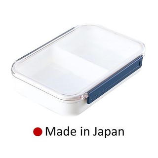 กล่องข้าว สไตล์ญี่ปุ่น Lustroware BENTO Made in Japan B1225NW-1.0L. BPA Free ตัวแบ่งช่องบรรจุอาหารปรับได้ตามความต้องการ