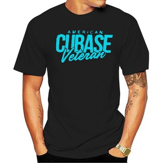 เสื้อยืดลําลอง ผ้าฝ้าย แขนสั้น คอกลม พิมพ์ลายการ์ตูน Cubase Veteran สําหรับผู้ชาย