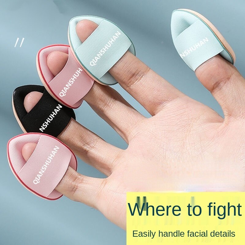 Miniair พัฟฟองน้ํา ปลายนิ้ว ขนาดเล็ก สําหรับแต่งหน้า