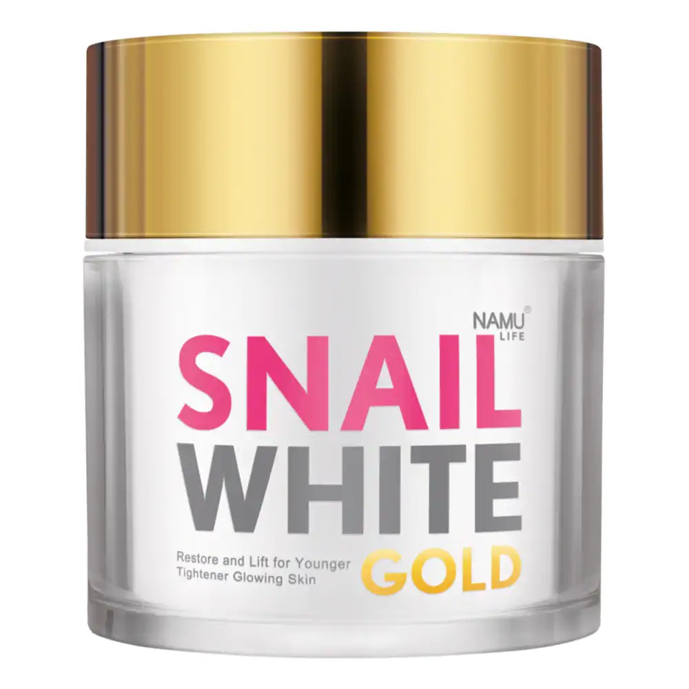 Namu Life Snail white Gold, สเนลไวท์ โกลด์
