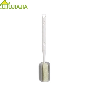 JUJIAJIA ด้ามยาว แปรงฟองน้ำกันความมัน หนานุ่ม ด้ามยาว