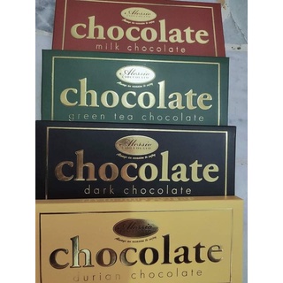 Chocolate นำเข้าขนาด50กรัม,(รสทุเรียน,dark chocolate, milk chocolate ชาเขียว)