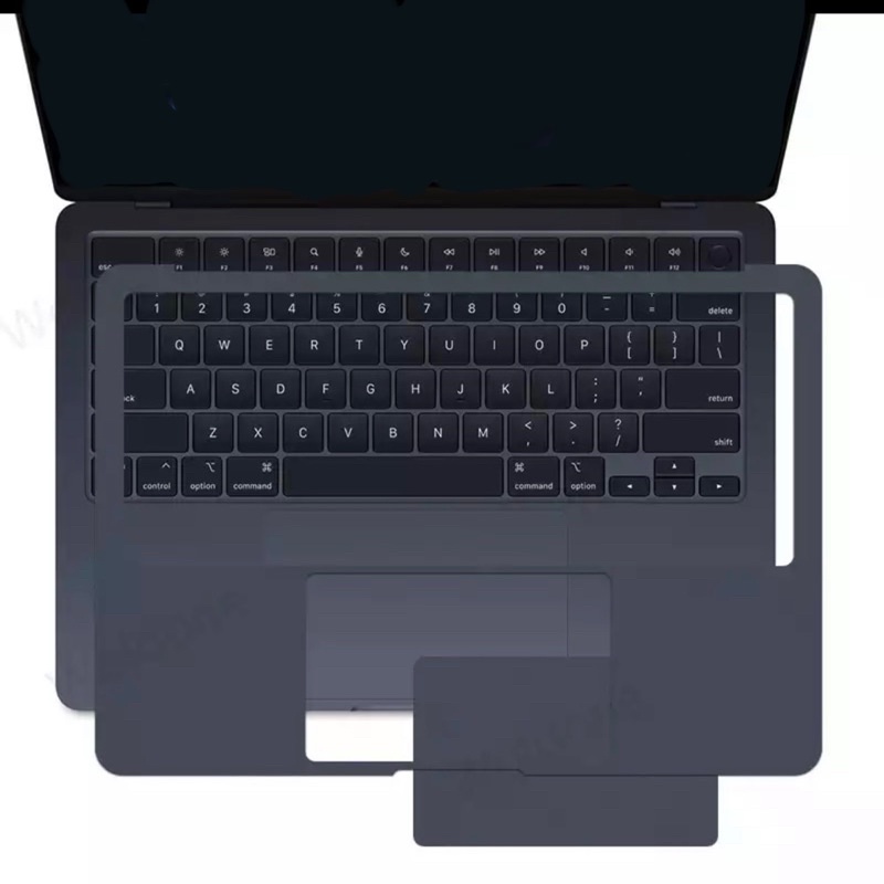 สติกเกอร์กันรอย MacBook Air 13.6” M4 A3240 M2 M3 A2681 A3113 MacGuard sticker 3M PVC ลดคราบกาว กันรอยขีดข่วน