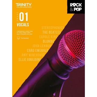 Trinity Rock&amp;Pop 2018 Vocals Grade 1 (TCL017260)