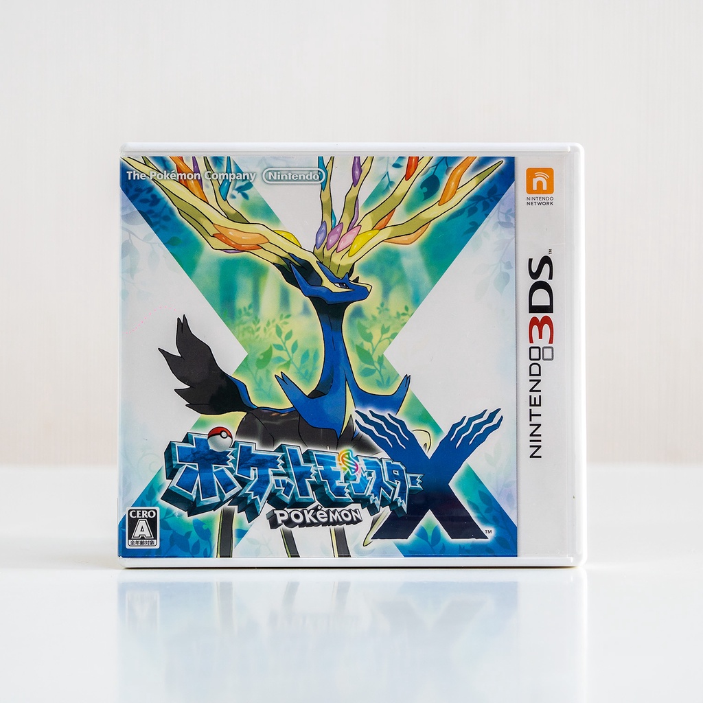 ตลับแท้ Nintendo 3DS : Pokemon X มือสอง โซนญี่ปุ่น (JP) มี Sub English