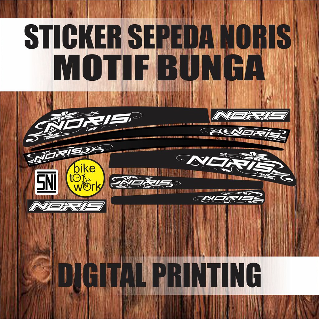 Noris BIKE STICKER QUALITY NORIS BIKE STICKER