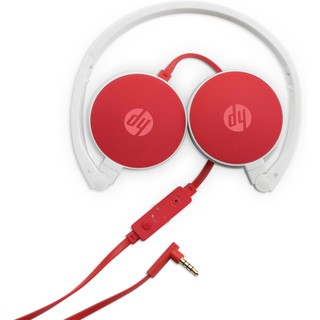 HP รุ่น H2800  HEADSET WHITE/RED