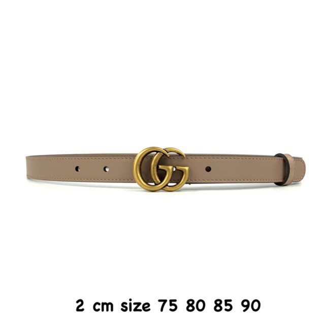 Gucci marmont belt 2 cm พร้อมส่ง ของแท้100%