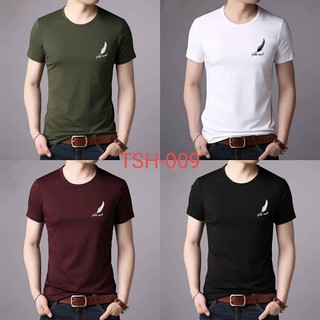 ##สินค้าพร้อมส่ง## เสื้อยืดคอกลมแขนสั้นแฟชั่นผู้ชาย(สกรีน) （TSH-009 )