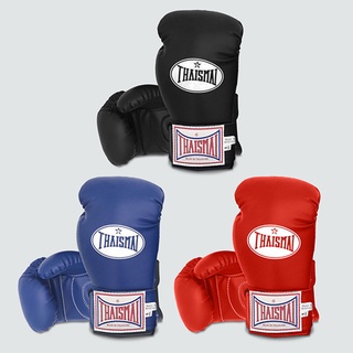 THAISPORTS นวมชกมวยหนัง PU รุ่น ไทยสมัย/ BOXING_GLOVES