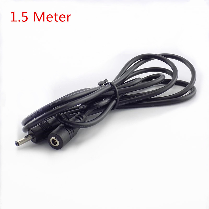 อะแดปเตอร์เชื่อมต่อสายไฟ 5V 2A DC ตัวผู้ เป็นตัวเมีย 3.5 มม.*1.35 มม. สําหรับกล้องวงจรปิด แถบไฟ Led F3TH1