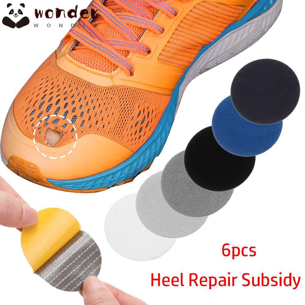 WONDERFUL High Heels Shoe Hole Repair Patch Practical Shoes Hole Sticker Shoe Patch Vamp Anti-wear Pads Foot Care Woman Man Sneaker Lined Patch Self-Adhesive Protector Heel Repair Subsidy/Multicolor