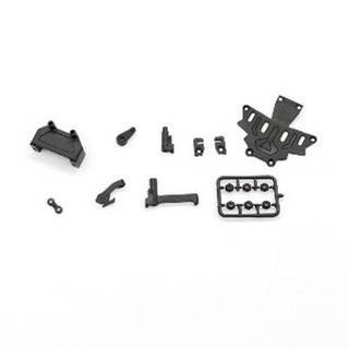 GL RACING GLD servo mount,body mouni, servo hom, 2nd deck,battery door &amp; lock nuts set  GLD-S-004