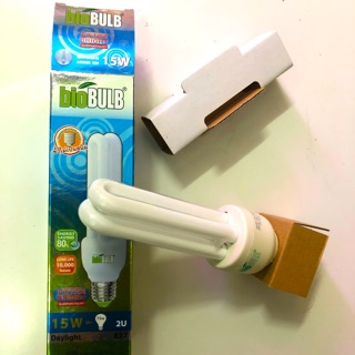 หลอดตะเกียบ biobulb 15w ทน ดี สว่างจริง ถูก ประหยัด ระดับเดียวกับพานา