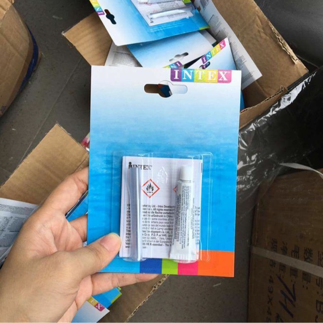 Intex Pool Repair Kit ชุดซ่อมสระน้ำเป่าลม Shopee Thailand