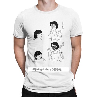 เสื้อยืดคอกลม ผ้าฝ้าย พรีเมี่ยม พิมพ์ลาย Shintaro Kago Peek-a-boo Crazy สําหรับผู้ชายS-5XL