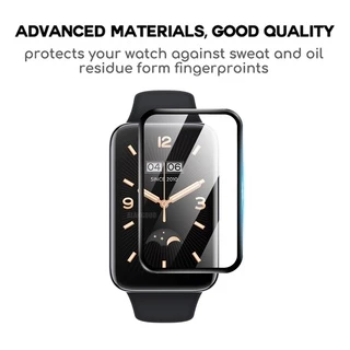 3D ฟิล์มป้องกันสําหรับ Xiaomi Mi Band 10 9 8 7 Pro Full Curved Edge Screen Protector สําหรับ Xiaomi Smart Band 9Pro 10Pro ไม่ใช่กระจกนิรภัย