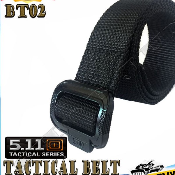 BT01 เข็มขัด5.11ยุทธวิธี เข็มขัดทหาร ผู้ชายปีนเขา  หัวอลูมิเนียม สายไนล่อน น้ำหนักเบาแข็งแรงทนทาน