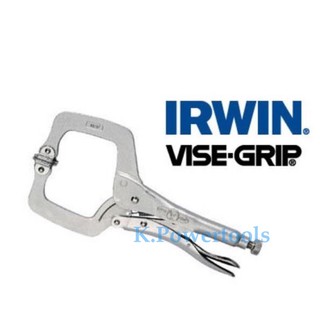 คีมล็อคตัวซี IRWIN มีแป้น ปากขยับ ไวส์กริ๊ป VISE-GRIP รุ่น 11SP